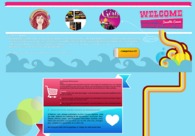 A great web design by Susette Cauve Design, Paris, France: 