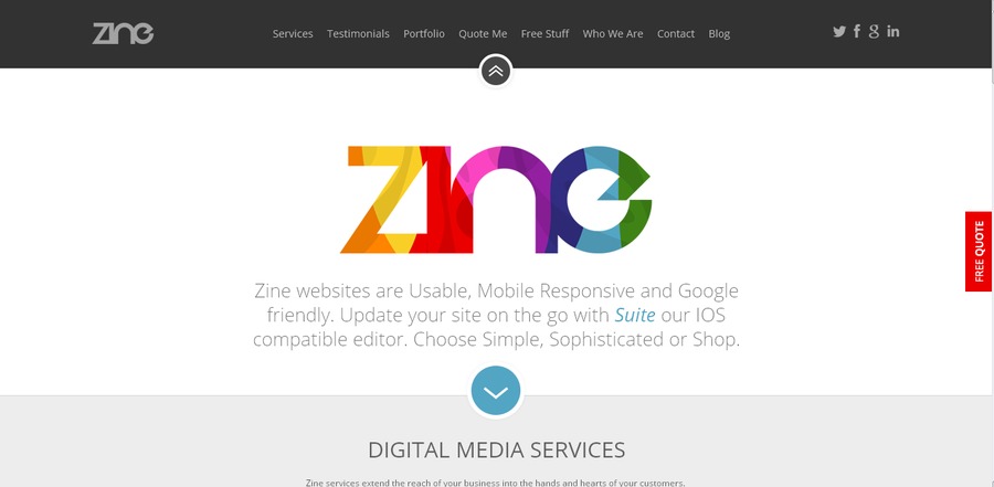 A great web design by Zine UK , Glasgow, United Kingdom: 