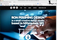 A great web design by Ron Pershing Design, Milwaukee, WI: 