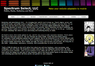 A great web design by Spectrum Select Media, Livonia, MI: 