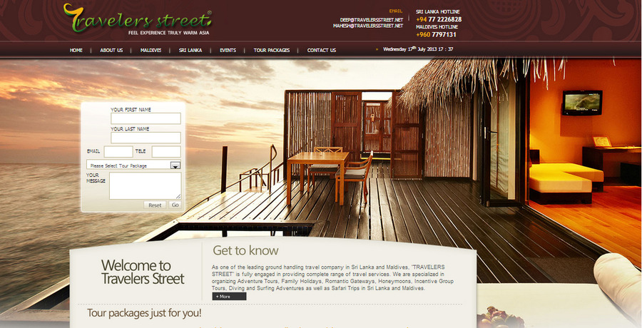 A great web design by DesignSolv, Dehiwala, Sri Lanka: 