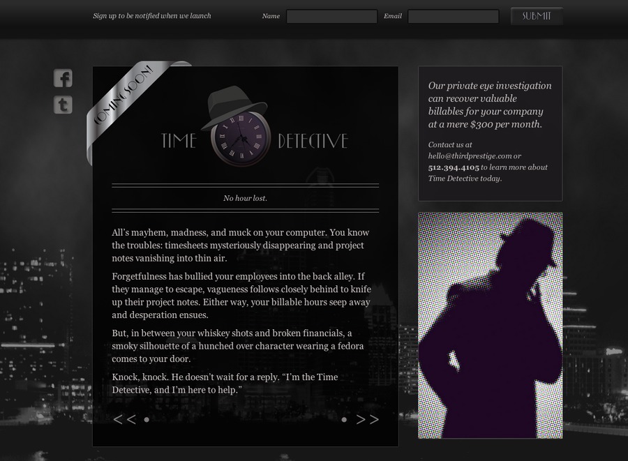 A great web design by Third Prestige, Austin, TX: 