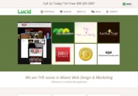 A great web design by Lucid Digital LLC, Miami, FL: 
