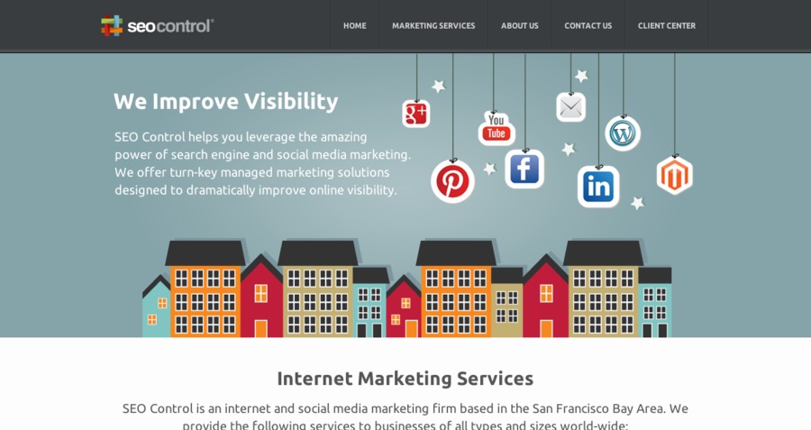 A great web design by SEO Control, San Francisco, CA: 