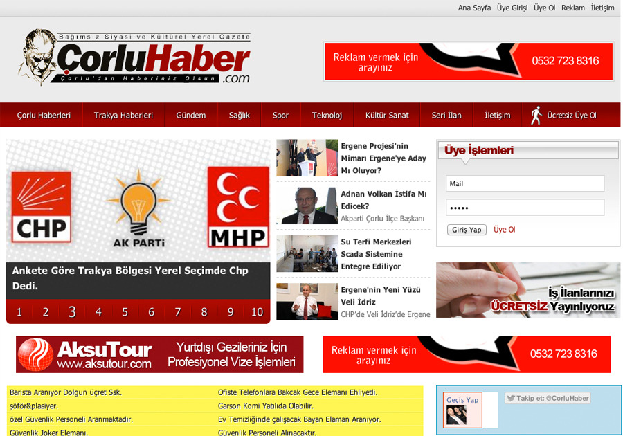 A great web design by RenkliKalem, Tekirdag, Turkey: 