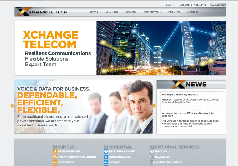 A great web design by NYDesign.com, New York, NY: 