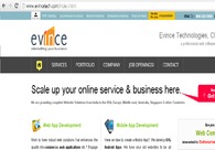 A great web design by Evince Technologies, San Francisco, CA: 
