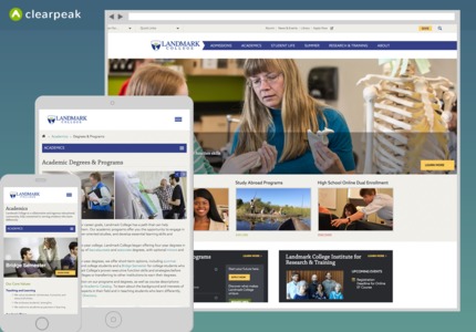 A great web design by Clearpeak, Boston, MA: Responsive Website, Social/Community
, Education
, ExpressionEngine
