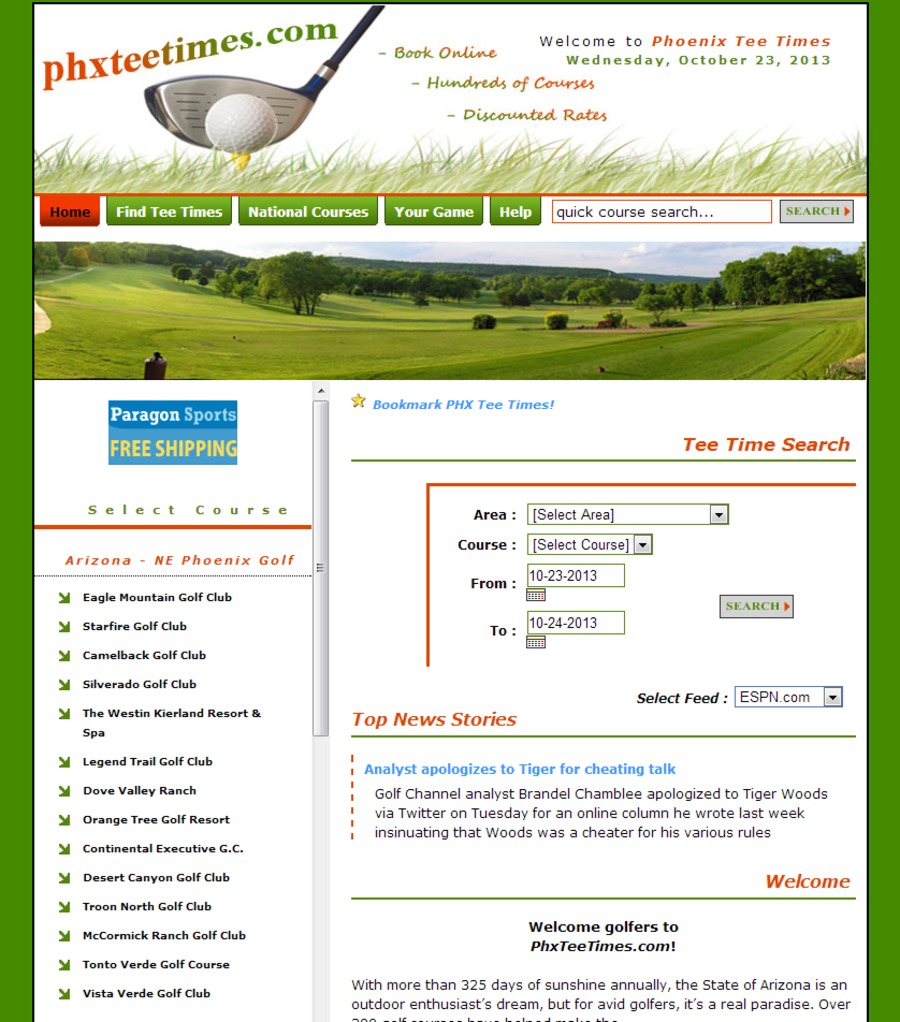 A great web design by Click Now Marketing, Chandler, AZ: 