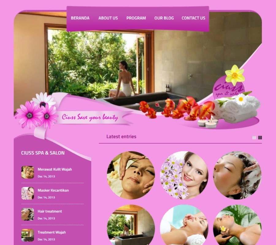 A great web design by Ciuss Web Design, Jakarta, Indonesia: 