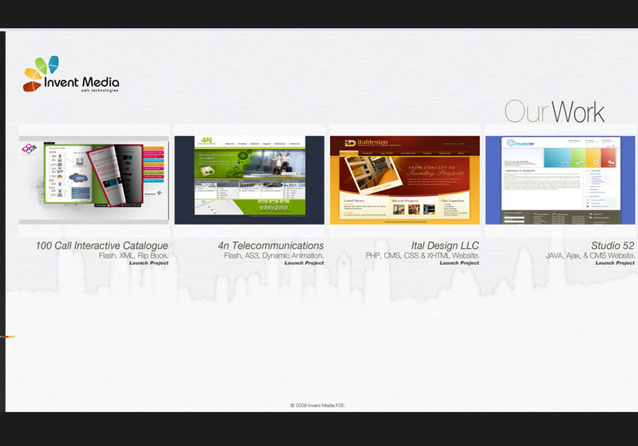 A great web design by Invent Media FZE, Dubai, United Arab Emirates: 