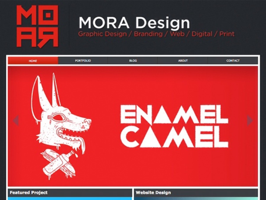 A great web design by MORA Design, London, United Kingdom: 