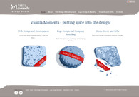 A great web design by Vanilla Moments, Kaunas, Lithuania: 