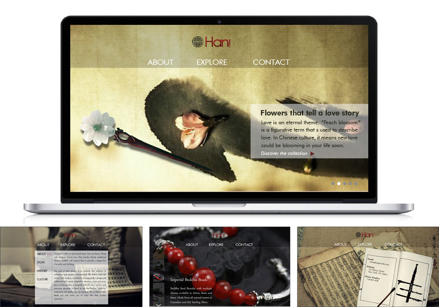 A great web design by Xiao's Design, New York, NY: Website, Marketing Website
, Fashion
, Design Only
