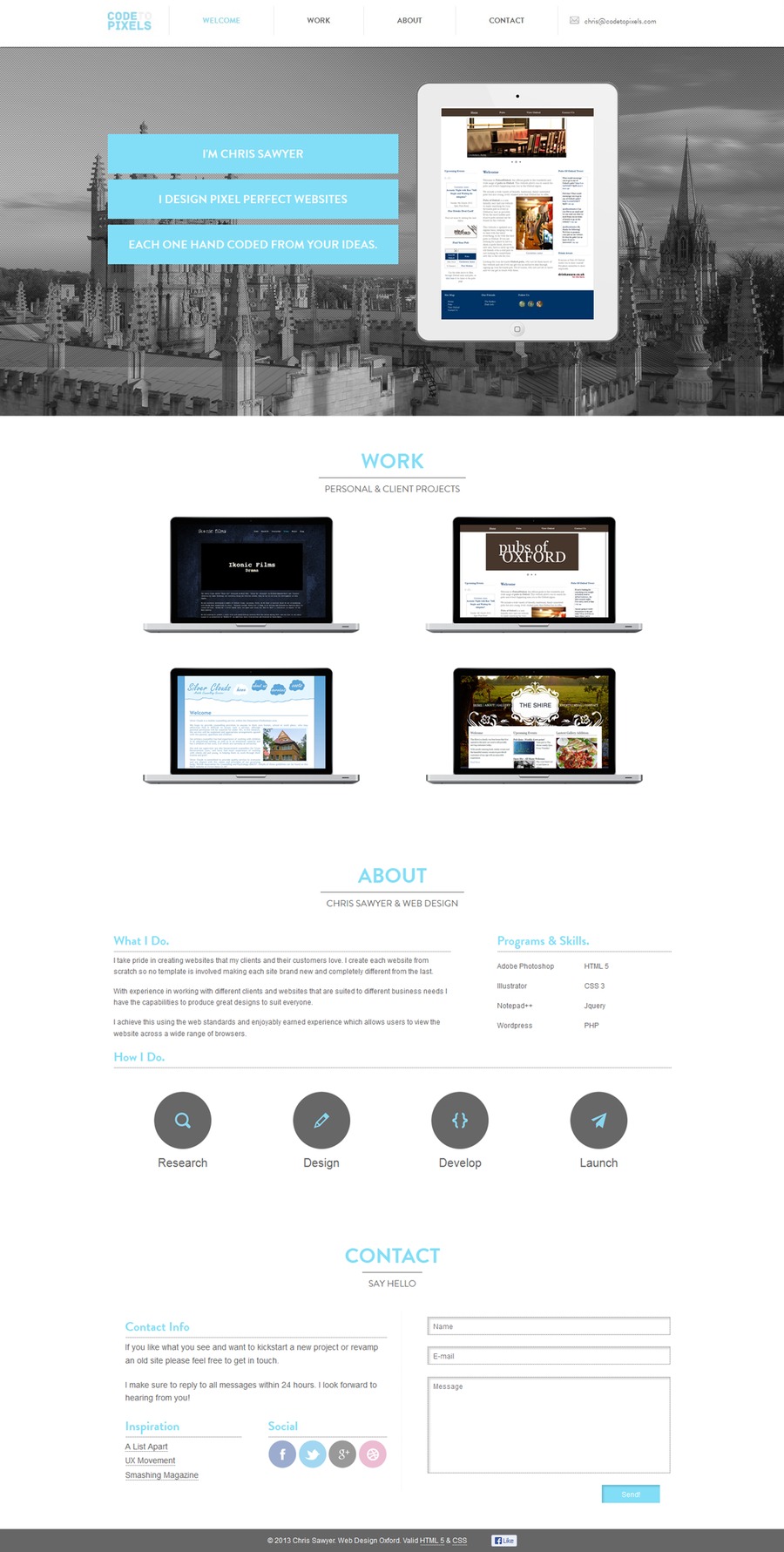 A great web design by Codetopixels, London, United Kingdom: 