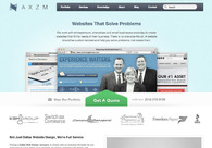 A great web design by AXZM , Dallas, TX: Website, Portfolio
, Marketing
, Wordpress

