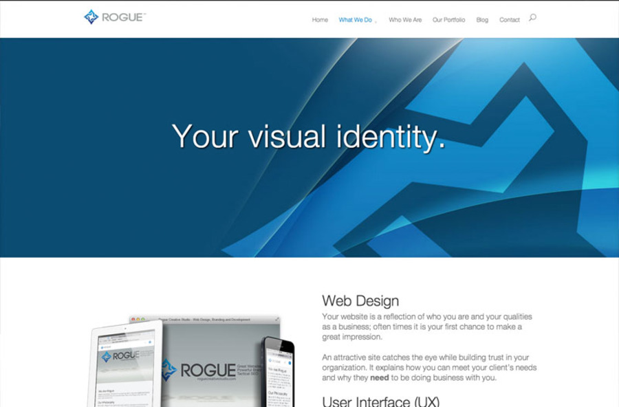 A great web design by Rogue Creative Studio, Las Vegas, NV: 
