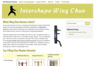 A great web design by IntershapeWingChun.com, New York, NY: 