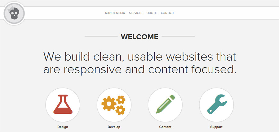 A great web design by Mandy Media, Sofia, Bulgaria: 