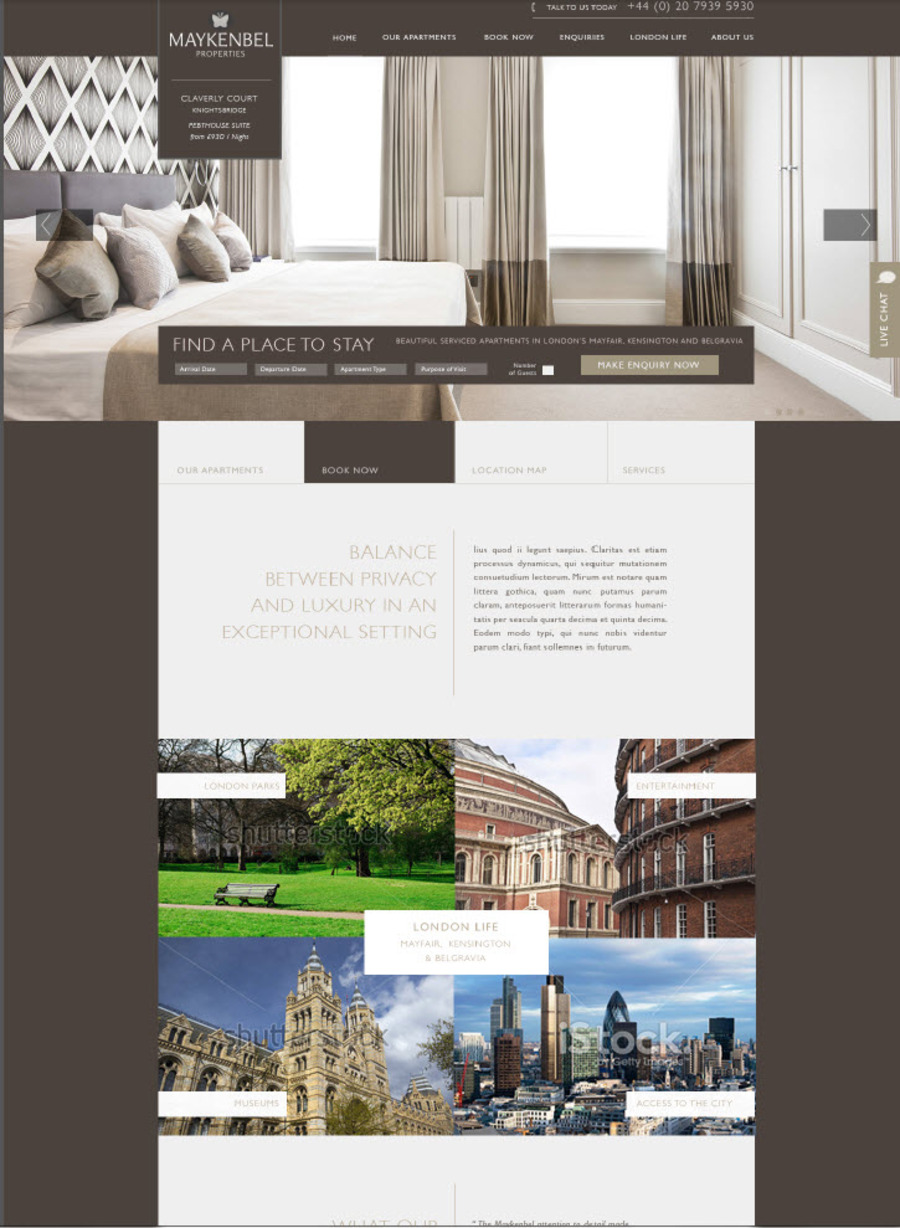 A great web design by Barefoot SEO, London, United Kingdom: 