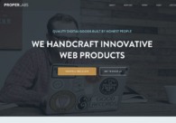 A great web design by Proper Labs, Chicago, IL: 