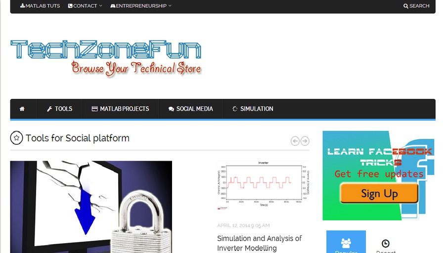 A great web design by TechZoneFun, Dallas, TX: 