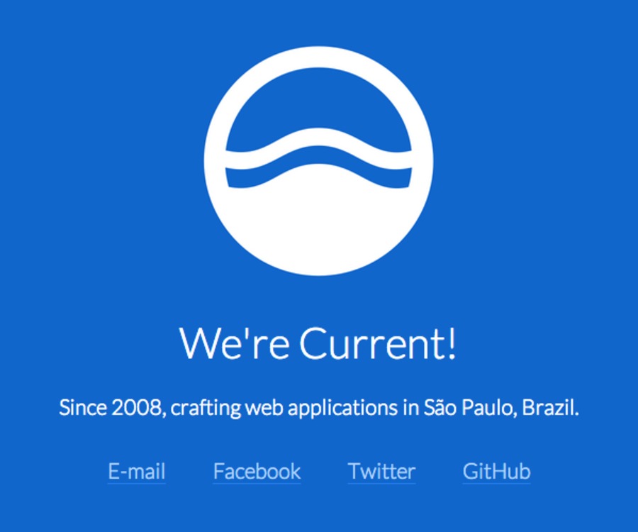 A great web design by Current, Sao Paulo, Brazil: Website, Portfolio
, Internet
, Static HTML
