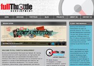 A great web design by FullThrottle Development, LLC, Raleigh, NC: 