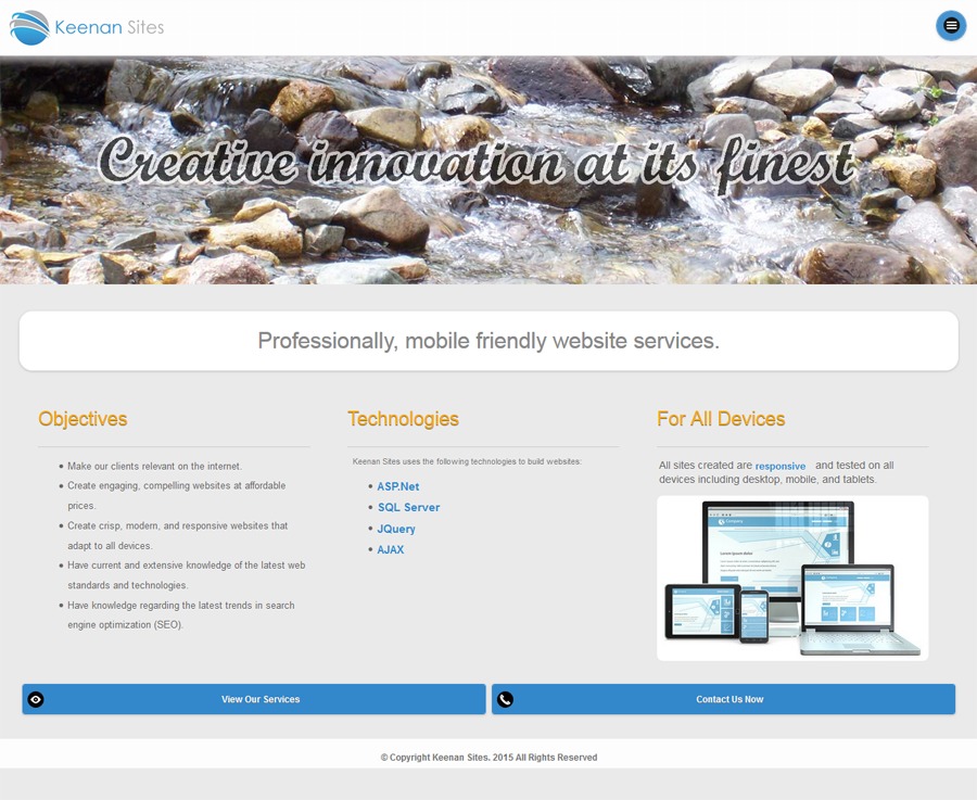 A great web design by Keenan Sites, Grand Junction, CO: Mobile Website, Marketing Website
, Internet
, ASP.NET
