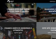 A great web design by Agência Amorim & Parrella, Curitiba, Brazil: Website, Portfolio
, Internet
, Design Only
