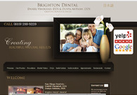A great web design by Brighton Dental San Diego, San Diego, CA: 