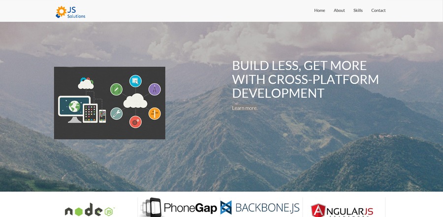 A great web design by JSSolutions, Ternopil, United Arab Emirates: 