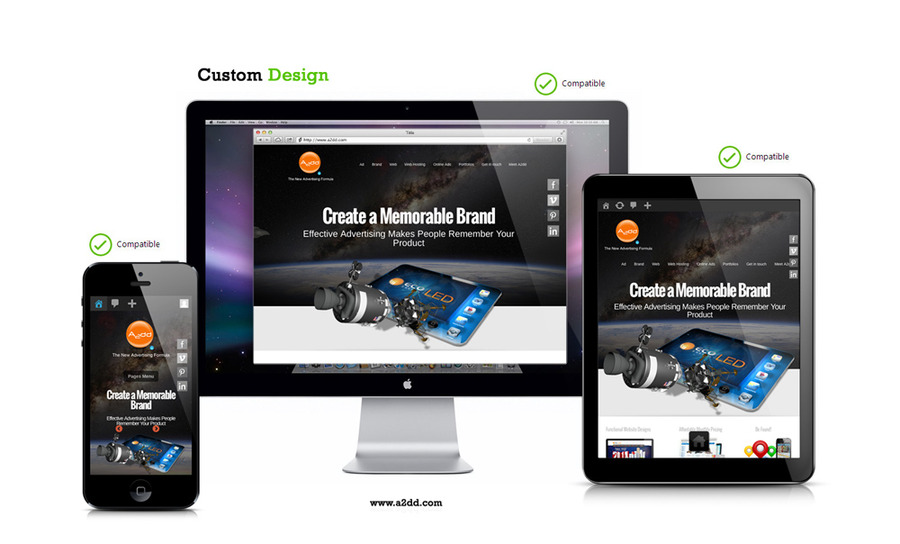 A great web design by A2dd Web Design & Online Advertising, Tampa, FL: Website, Portfolio
, Internet
, Wordpress
