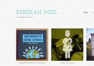 A great web design by Rebekah Miel, Durham, NC: 