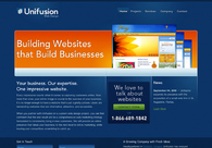 A great web design by Unifusion, Portland, OR: 