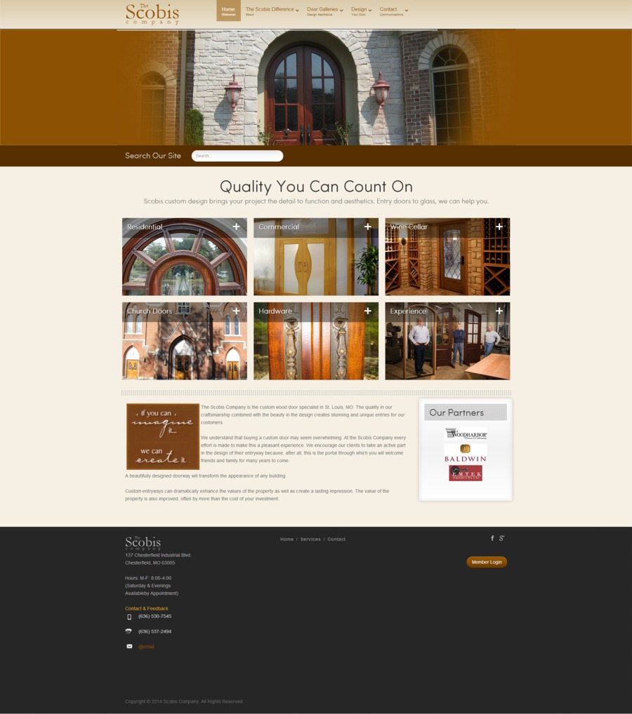 A great web design by Sippel Technologies, St Louis, MO: Responsive Website, Marketing Website
, Construction
, Joomla
