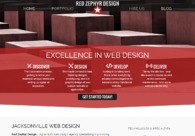 A great web design by Red Zephyr Design, Jacksonville, FL: 