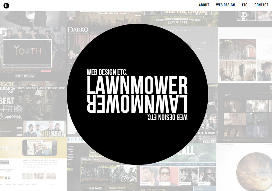 A great web design by Lawnmower Lawnmower, Los Angeles, CA: 