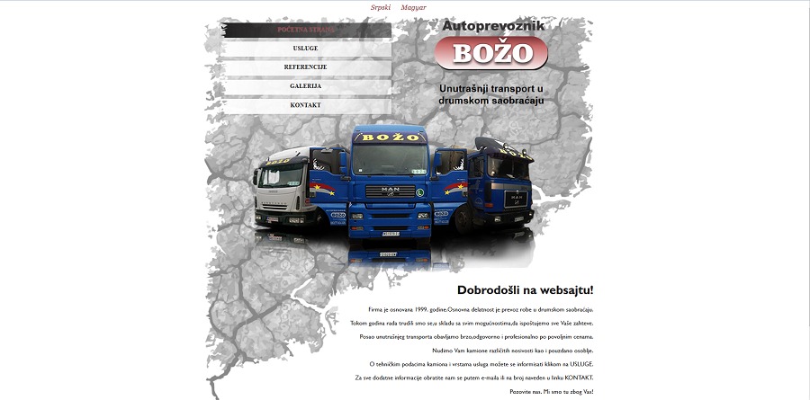 A great web design by CreArts, Budapest, Hungary: 