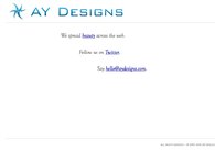 A great web design by AY Designs, Philadelphia, PA: 