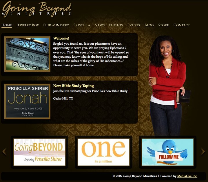 A great web design by MediaGlo, Dallas, TX: 