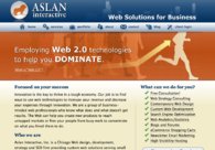A great web design by Aslan Interactive, Inc., Chicago, IL: 