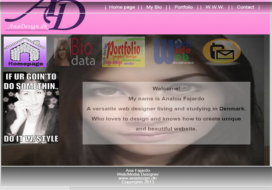 A great web design by anadesign, Aarhus, Denmark: 