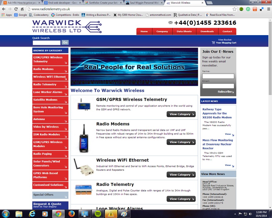 A great web design by Icarus, Warwick, RI: 