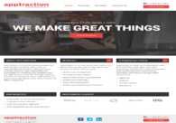 A great web design by Apptraction, New York, NY: 
