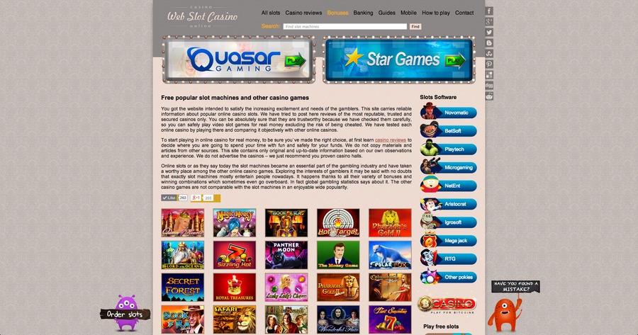A great web design by Webslotcasino, New York, NY: 