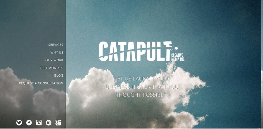 A great web design by Catapult Creative Media, Baton Rouge, LA: 