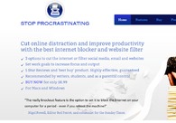 A great web design by Stop Procrastinating, San Francisco, CA: 