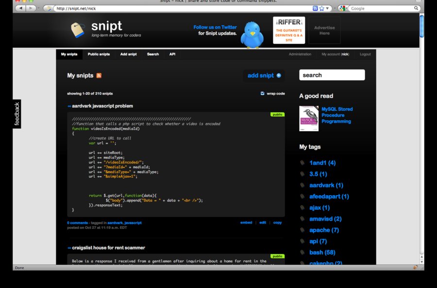 A great web design by Nick Sergeant, Rochester, NY: 