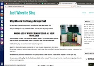 A great web design by Just Wheelie Bins, Fort Wayne, PA: 